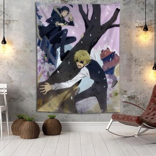 DURARARA Wall Hanging Tapestry Home Party Decorative Tapestries Photo Background Cloth Table Cloth Wall Tapestry