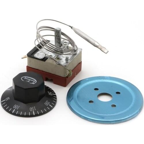 Dial Thermostat Temperature Control Switch For Electric Oven AC 220V 16A