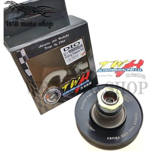 Performance 6-groove Torque Sliding Driver pulleys cap Clutch for Scooter Honda DIO ZX AF18 AF28 AF34 AF35 139QMB GY6 50 60 80