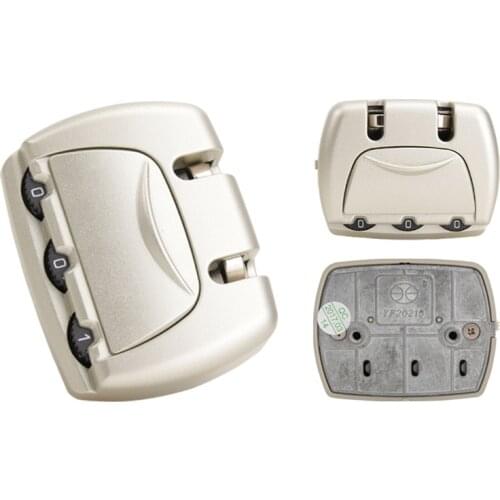 Trolley case code lock anti-theft small lock cabinet gym door lock suitcase lock mini luggage luggage padlock