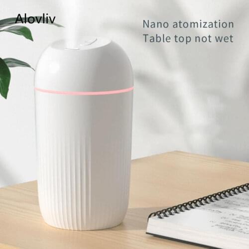 420ml Cute Egg USB Air Humidifier Ultrasonic Car Humidifiers Mist Maker with LED Night Lamps Mini Office Air Purifier