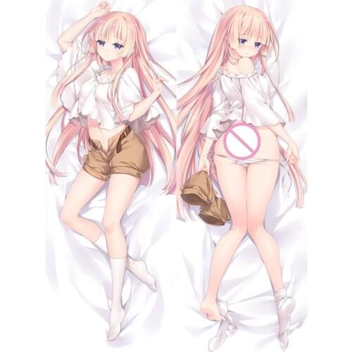 Japanese Anime Girly Air Force Hugging Body Pillow Cover Case Dakimakura Body Decorative Pillow Case