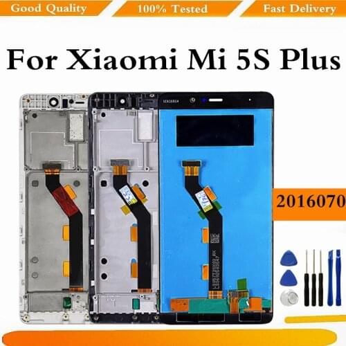 LCD For Xiaomi 5S Plus MI 5S Plus Mi5S Plus LCD Screen Display Touch Panel Digitizer With Frame For Mi 5s plus