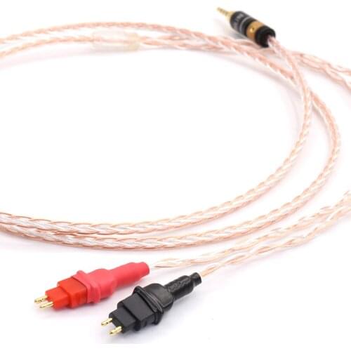 2.5MM OCC Silver Plated Upgraded Headphone Replacement Cable For HD600 HD650 HD525 HD545 HD565 HD580