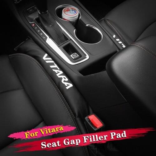 2pcs Car Styling Seat Gap Filler Soft Pad Padding Spacer For Suzuki Vitara 2012 2019 2013 2014 2015 2016 2017 2018 Accessories