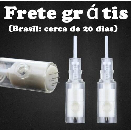 2018 Free Shipping Micro Needles 9pin Hollow Needles for Nouveau Contour Tattoo Permanent Makeup Machine Scar Removal Wrinkle