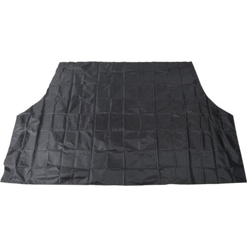 210 X 120cm Automobile Magnetic Front Windshield Cover Black Snow Ice Frost Wind Shade Protecto Black