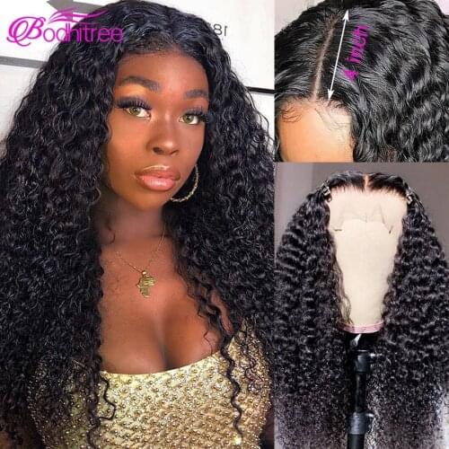 250 Density T Part Lace Wig 13x4x1 Jerry Curl Lace Frontal Human Hair Wigs Pre Plucked 28 Inch Brazilian Curly Human Hair Wig