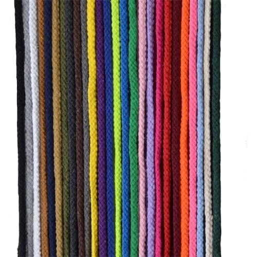 5mm*100yards Colorful White Cotton Cord Natural Beige Twisted Cord Rope Craft Macrame String DIY Home Decorative supply