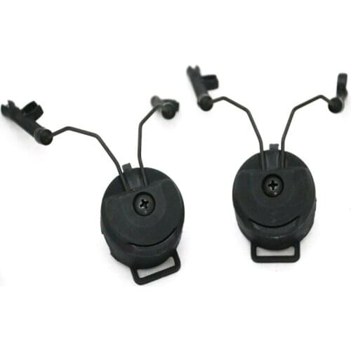 FAST Helmet Accessories Set Comtac Headset Ops-Core Helmet ARC Rail Adapter FOR C1 C2 C4 Hunting Airsoft Paintball