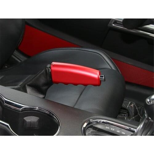 ALU Handbrake Sleeve Cover Trim for Ford Mustang 2015+ Stylish Decal Car Stickers Colorful Interior Decoration Brand New