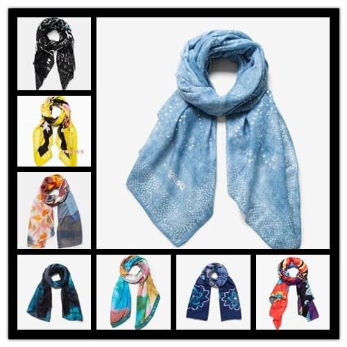 Spain Fashion Multi Style Tourism Beach Scarf Shawl Gift (2)
