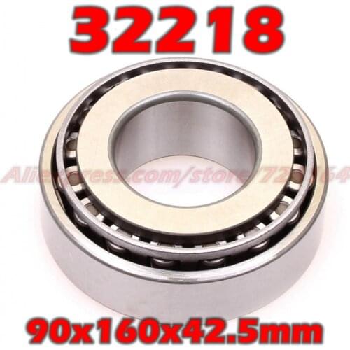 90x160x42.5 mm Tapered Roller Bearings 32218 7518E HR32218J 32218JR 32218A E32218J 32218VC12 32218U 32218E 90*160*42.5