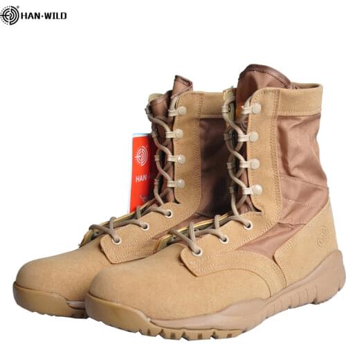 Men High Quality Brand Military Leather Boots Special Force Tactical Desert Combat Mens Boots Outdoor Shoes Ankle Boots Zapatos