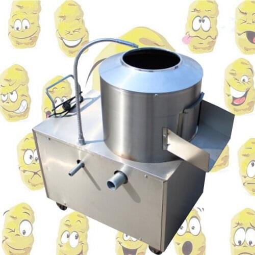 Stainless steel commercial potato peeling machine electric industrial potato peeler machine