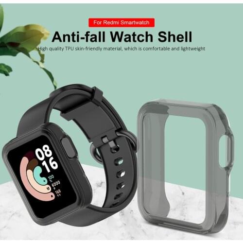 New Tpu Anti-fall Case Cover For Redmi Smart Watch Accessories Protection Case Shell Protector Bumper Cases Protective Cover