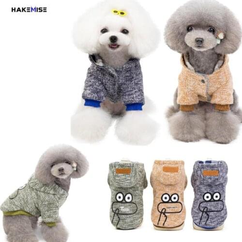 Dog clothes 2019 New Dog Coat Jacket Hoodie Winter soft and warm two legs for small dog medium dogs size S-XXL free shipping