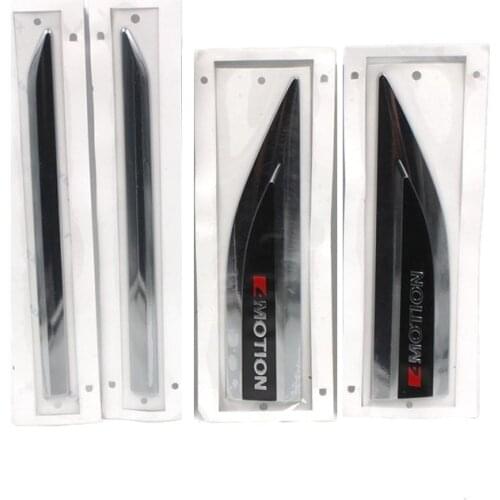 OEM 4 MOTION Emblem Side Wing Badge Stickers Logo Accessories For VW Atlas Teramont