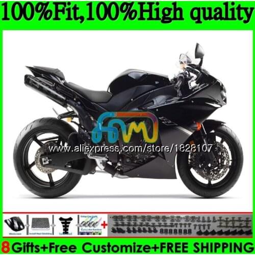 OEM Injection For YAMAHA YZF 1000 R 1 YZFR1 13 14 124BS.21 YZF-1000 YZF R1 1000CC YZF1000 YZF-R1 Gloss black 2013 2014 Fairing