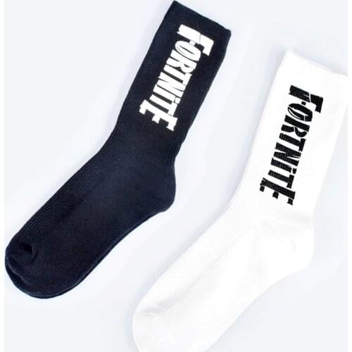 Original High Quality Fortnite Game Socks Cotton Socks Medium Stockings Long Tube Socks Warm Socks Men and Women Winter Gift32cm