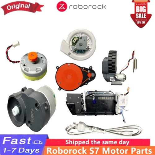 Original Roborock Vacuum Robot S7 S75 Laser Ranging LDS Motor Spare Parts Fan Spare Parts Side Brush Gear Box Motor Parts