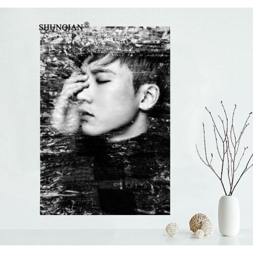 Custom KPOP Singer Eunkwang (BtoB) High Art Silk Canvas Poster Print Picture For Living Room Wall Decor Wall Art Posters