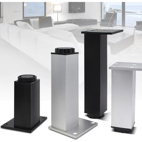 1PCS Stainless Steel Adjustable Furniture Feet Kitchen Cabinet Table Sofa TV Cabinet Bathroom Cabinet Adjustable Furniture Legs
