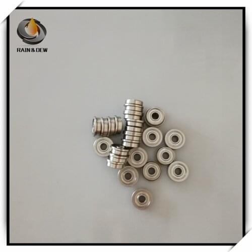 10Pcs 3X6X2.5mm Flange Ball Bearing MF63ZZ ABEC-9