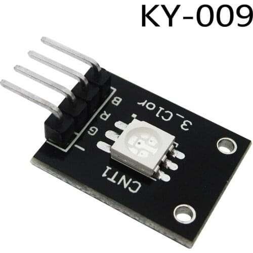 10PCS New RGB 3 Color Full Color LED SMD Module AVR PIC KY-009 new