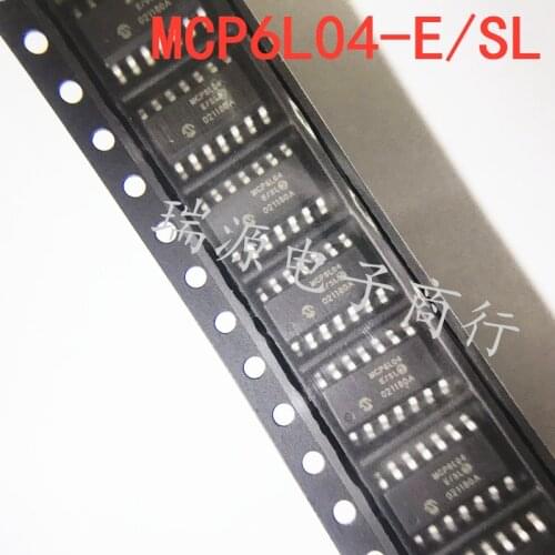 100% New&original MCP6L04-E/SL MCP6L04T-E/SL SOP-14 IC