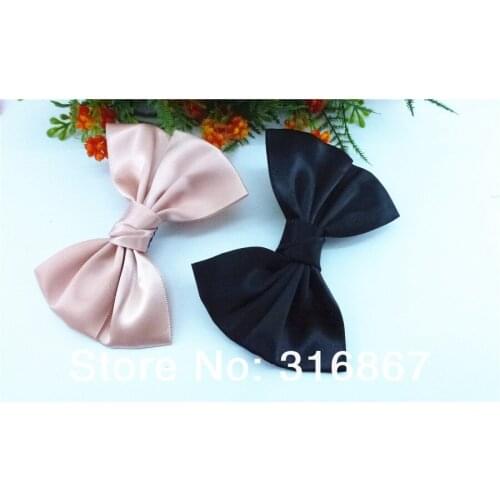 New fashion 20 pcs 4inch large candy color girl hair accessories Bow Hair Clips Aligator Clip hair bows clips 13 colors