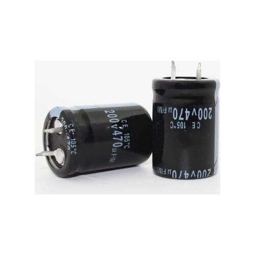 200V470UF 470UF 200V Electrolytic Capacitor volume 22*35MM 22X40MM best quality