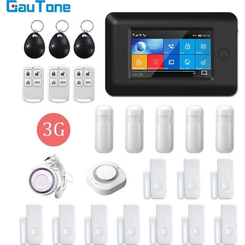 GauTone WIFI 3G GPRS Wireless APP Remote Control Home&Office&Building&Factory Security Alarm System For Android iOS