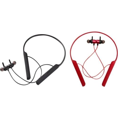 Wireless Bluetooth Headset Sports V5.0 Neck-Mounted Heavy Bass 58 Hours Long Standby for iPhone Samsung Android