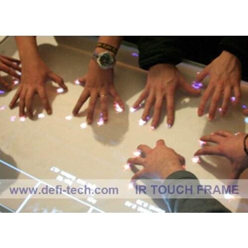DefiLabs Promot! 40 points 46" IR Touch Screen Panel, 16:9 format for Interactive advertising, multi touch table