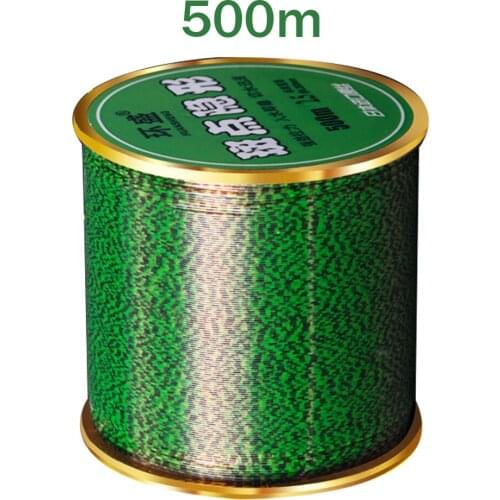 500m 3D Invisible Spoted Line Fly Fishing Line Bionic Monofilament Fish Line Speckle carp Nylon Thread Fishing Line Algae Line
