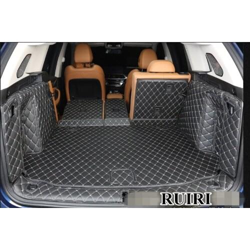 Best quality! Special car trunk mats for BMW X3 G01 2019 waterproof boot carpets cargo liner mats for BMW X3 2018,Free shipping