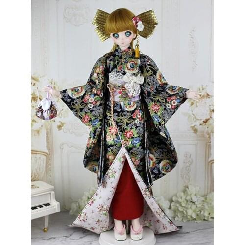 1/4 1/3 scale BJD Japanese yukata kimono clothes set accessories for BJD/SD doll,Not included doll,shoes,wig and other A0305