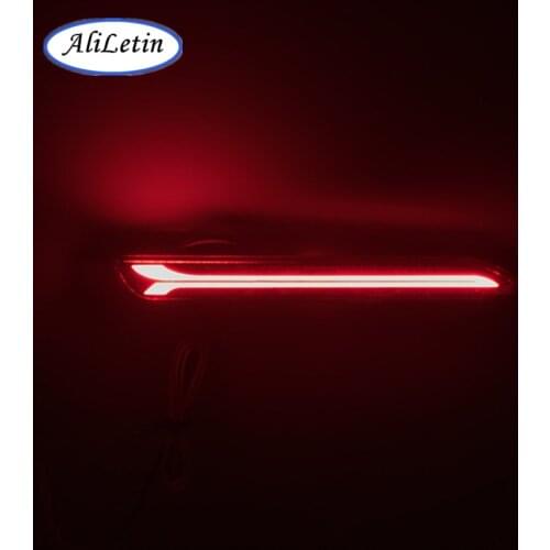 New upgrade Guide Reflector LED back Tail Rear Bumper Light Brake lamp For Toyota Wish Sienna Camry Reiz Verso harrier fortuner