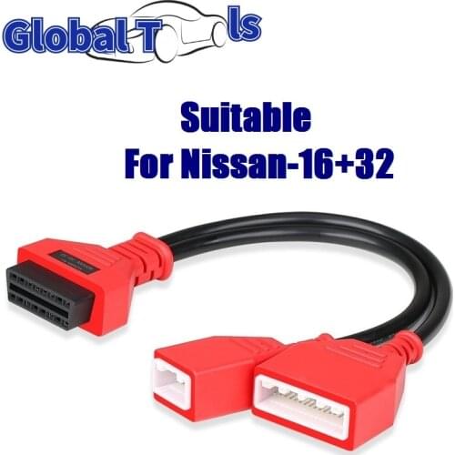 2020 Newly Nissan (B18) -16+32 Pin Male To OBD2 Cable for Autel Maxisys MS908 MS908P