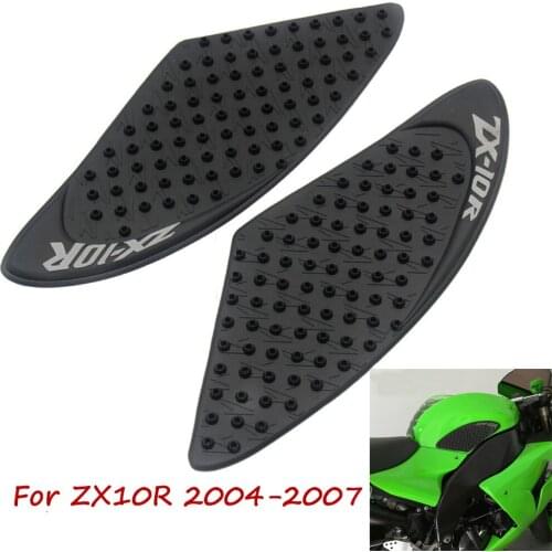 OLPAY Motorcycle Gas Tank Side Traction Knee Protector Anti Slip Pad For Kawasaki Ninja ZX10R ZX-10R 2004-2007