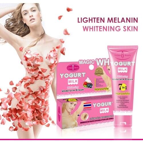 Armpit Whitening Cream Skin Lightening Brightening Cream for Underarm Dark Skin Legs Knees Whitening Intimate Body Lotion