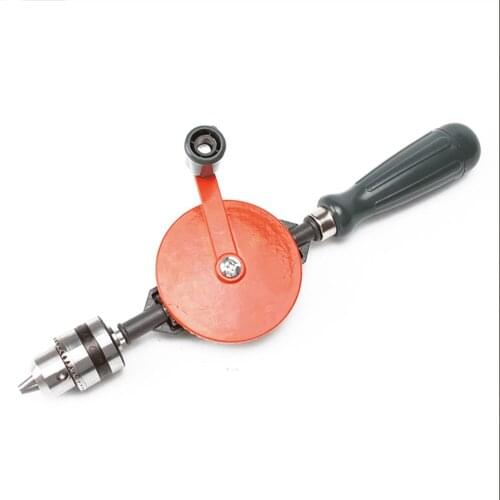 Manual Drill 1/4 Inch Double Pinions Crank Drill Capacity Manual Drilling Tool For Wood Plastic Acrylic Circuit Board Punching