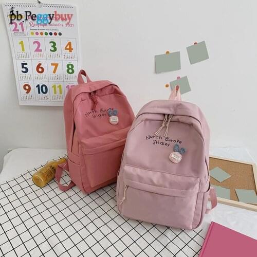 Fashion Backpack Nylon Women Backpack Anti-theft Large Capacity Shoulder Bag School Bag for Teenager Girls School Female
