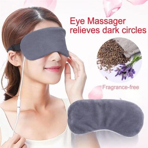 USB Heating Steam Warm Eye Mask Dark Circle Eye Bags Eliminate Puffy Wrinkles Anti Aging Eyes Fine Line Sleeping Eye Mask