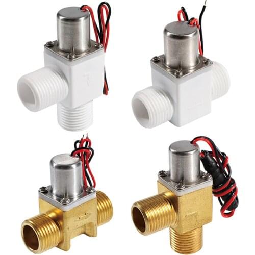 1pcs G1/2 Bistable Pulse Solenoid Valve Normally Closed Electromagnetic Valves DC4.5v For Induction Faucet/Smart Toilet/Garden