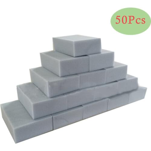 50pcs/lot Gray Magic Sponge Eraser Cleaning Multi-functional Melamine Sponge 100*60*20mm