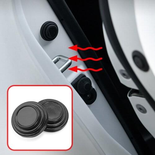 Car Door Shock Stickers Absorber Soundproof Buffer Pier For Geely Atlas Boyue NL3 EX7 EmgrandX7 GT GC9 borui Coolray LADA KIA