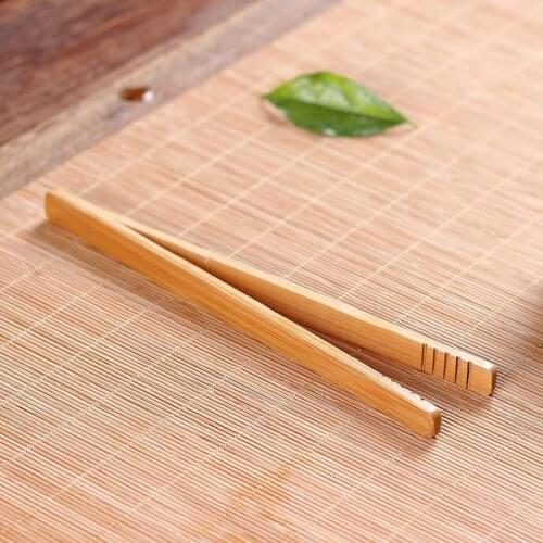Bamboo Tea Clamp Durable Clip Cup Bamboo Tweezers Tea Ceremony Tea Clamp Kung Fu Tea Set Accessories Tea Clips Tea Cup Hanger