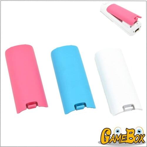 5pcs Battery Pack Case Back Cover Shell Kit for Nintend Wii Battery Back Door Shell Cover For Wii Remote Controller Gamepad
